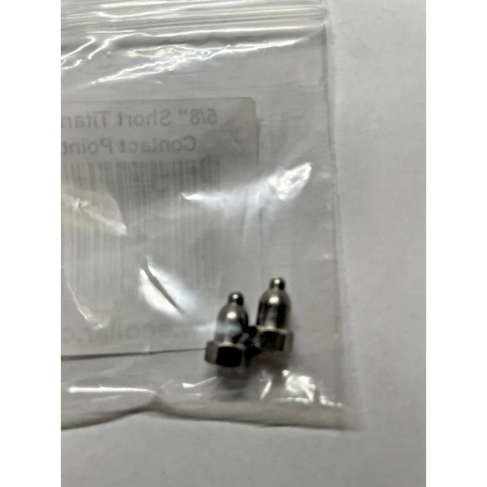 E collar technologies Titanium Hypo-Allergenic contact points Short 5/8